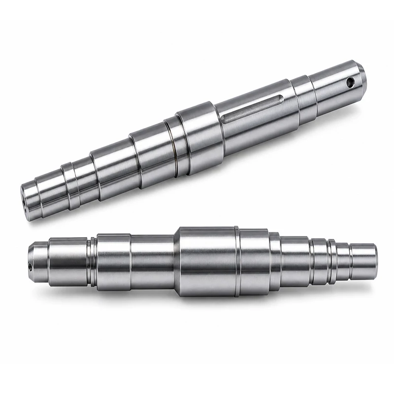 Custom Steel 1214L CNC Lathe Turned Drive Shaft  CNC Lathe Machining Service