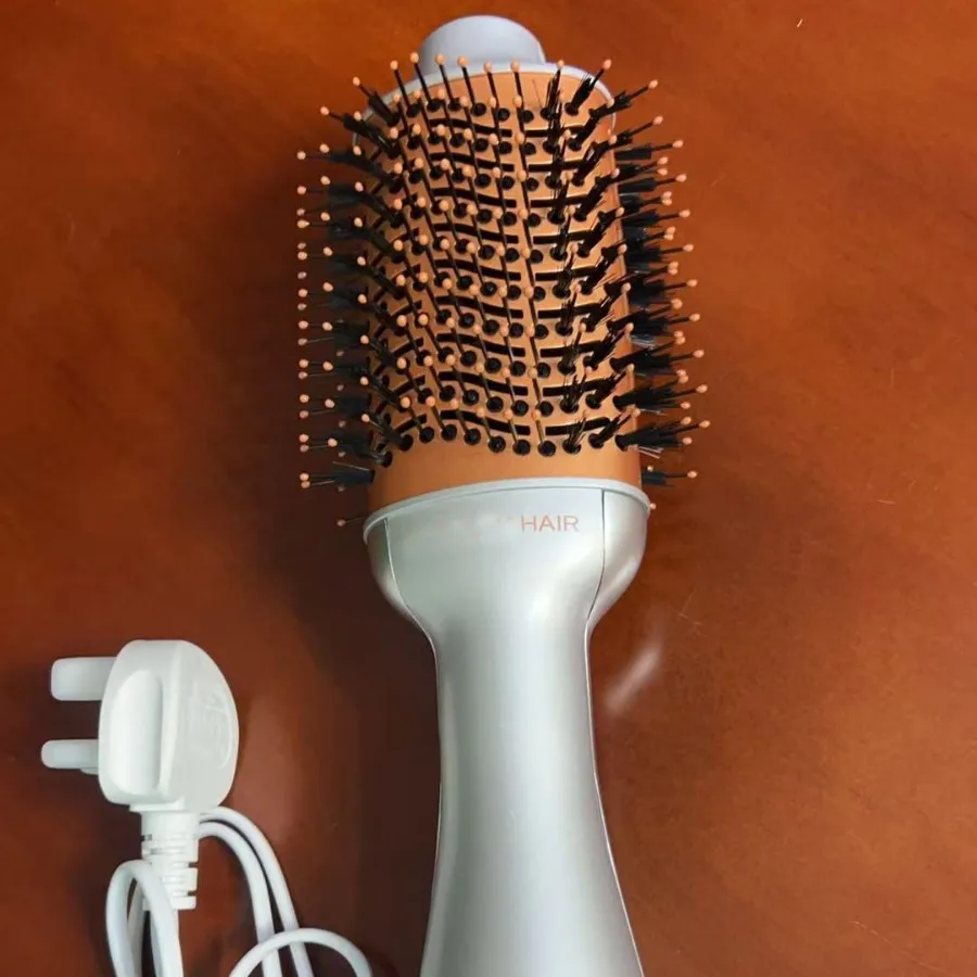 New Arrival: Hot-selling Cross-border Export Hair Dryer Brush - Styling, Straightening, Salon-quality, Home Use, Gentle on Hair