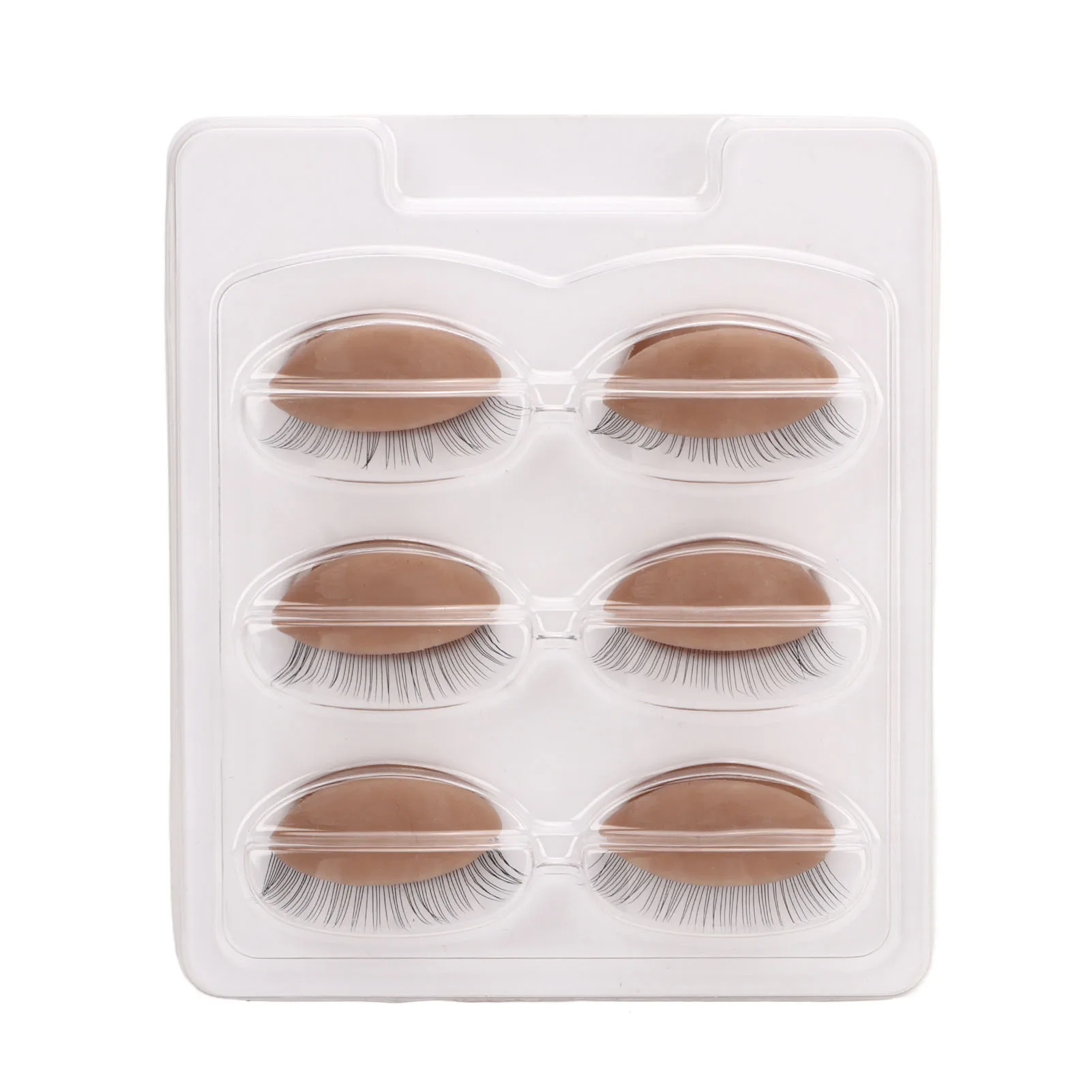 Lash Mannequin Head with 3 Pairs Replaceable Eyelid Silicone Eyelash Extension Practice Mannequin Lash Extension Mannequin