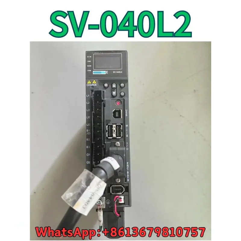 

Used Servo driver SV-040L2 400W test OK Fast Shipping