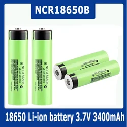 3.7V 3400mAh 18650 Battery Lithium-ion NCR18650B Rechargeable Battery Ncr18650b Battery Ncr18650b for Panasonic 3400mah