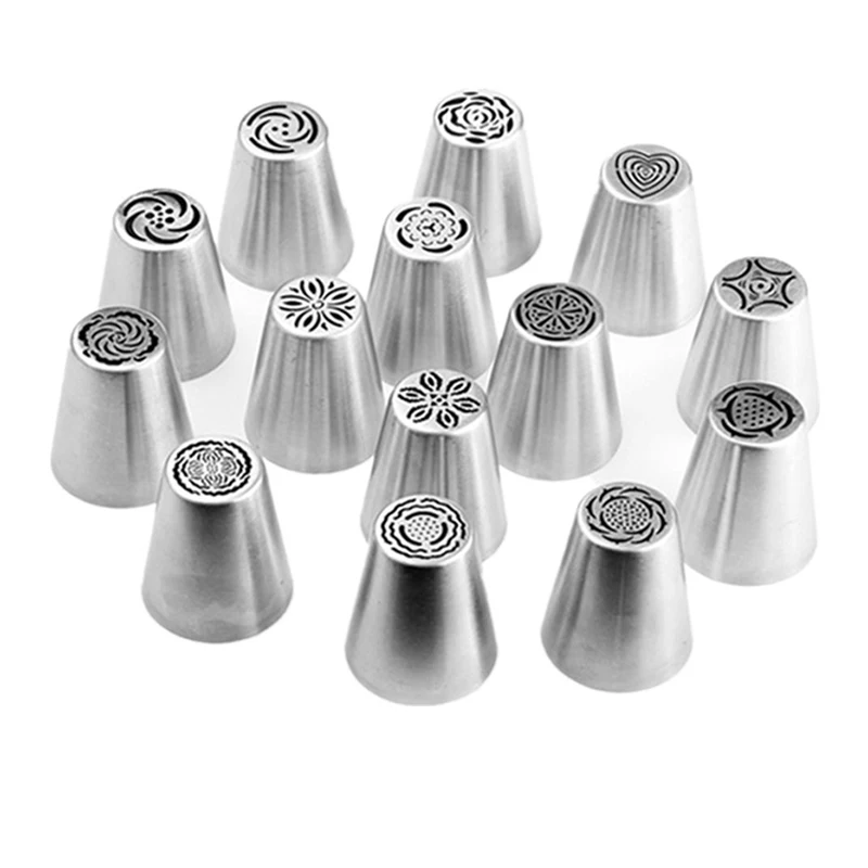 Ensemble de buses pour glaçage à la crème, gadget de décoration pour gâteaux, style russe, padramatique, har ant, sugarcraft