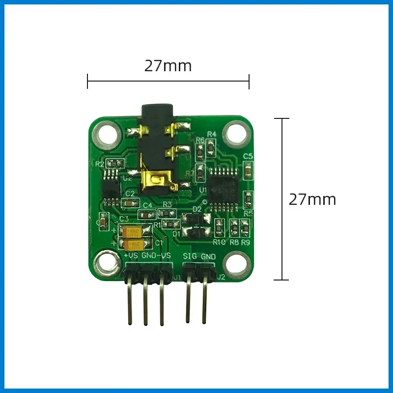 EMG Myoelectric Sensor Module Analog Signal Single Bioelectronic Development Kit Wearable Device