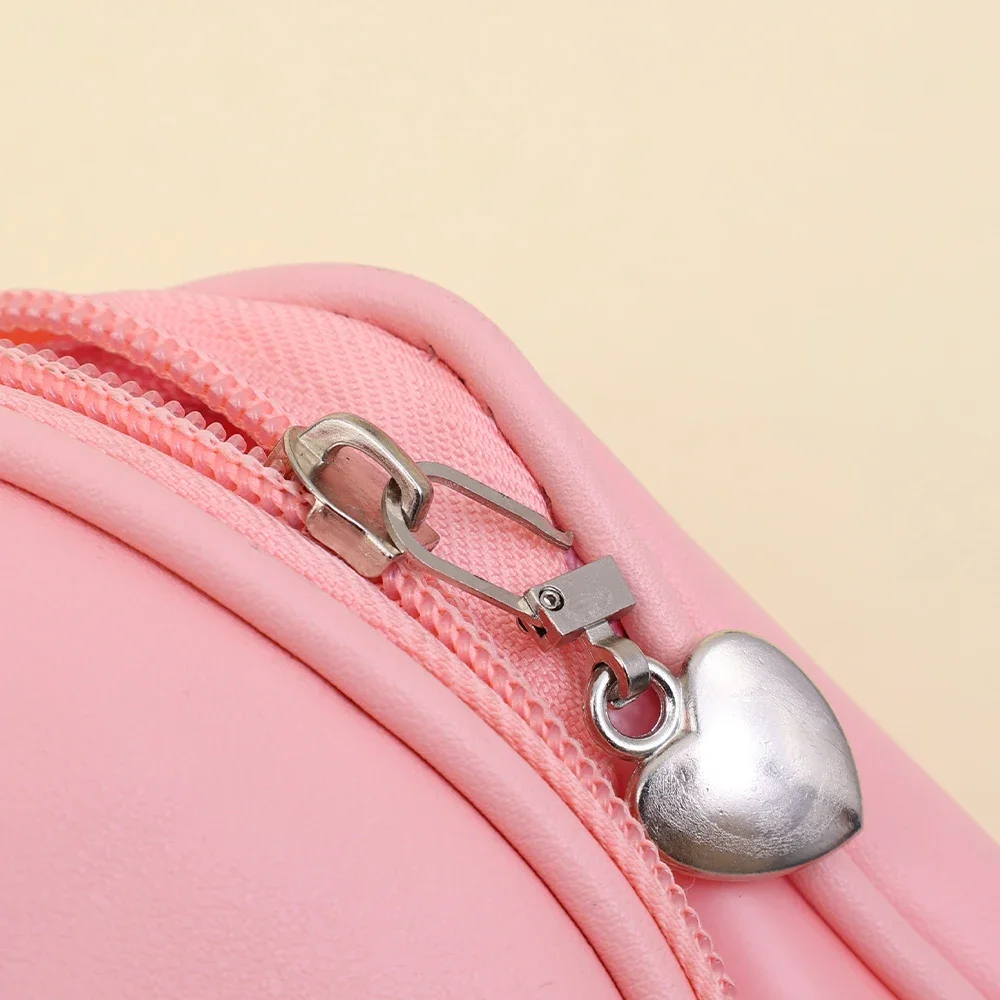 5Pcs Afneembare Metalen Ritsen Puller Diy Naaien Hart Vorm Rits Slider Hoofd Zakken Jas Rits Pull Tab Reparatie Kits accessoires