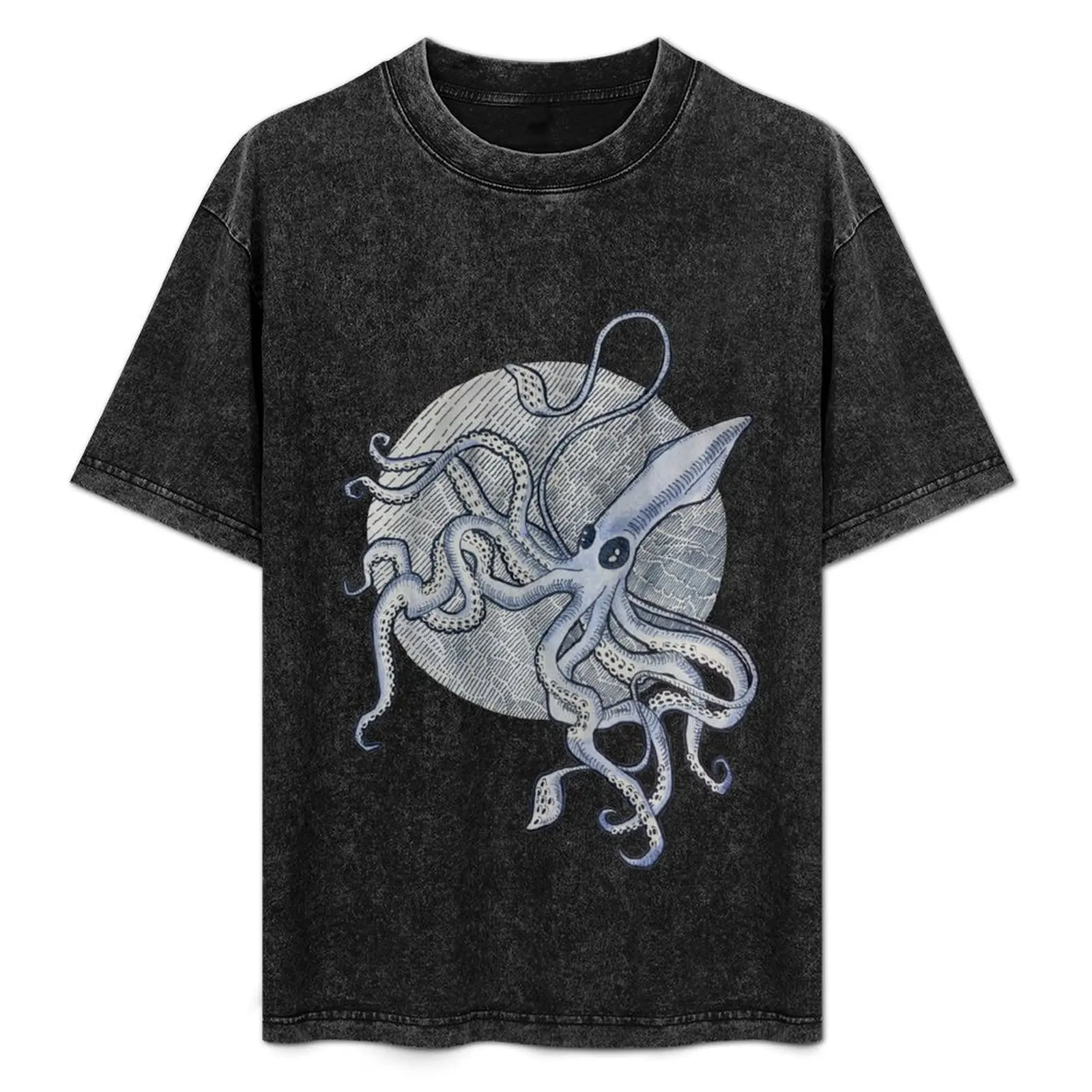 

Squid! T-Shirt cheap stuff anime clothes graphic shirts black t-shirts for men