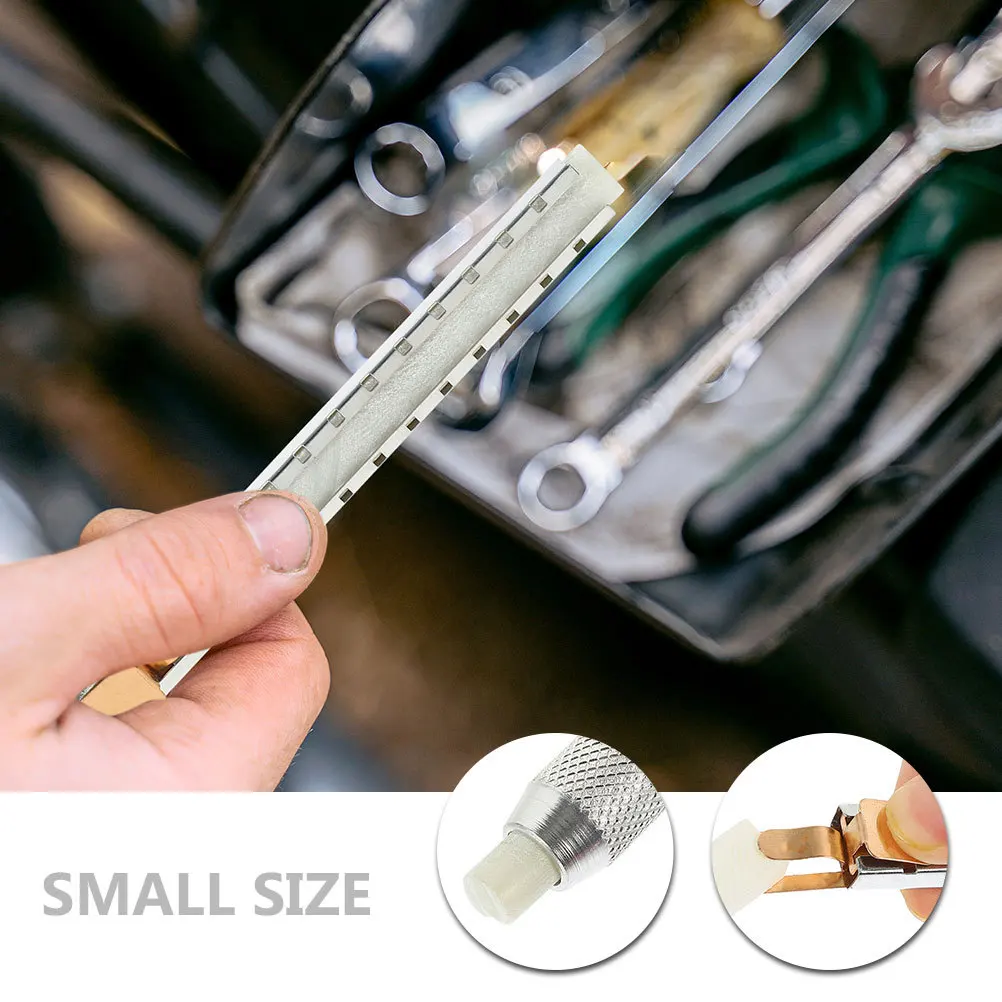 

1 Set White Flat Soapstone Pen Natural Welding Chalk For Steel Tile Metal Fabrication Construction Textile Marking Tool