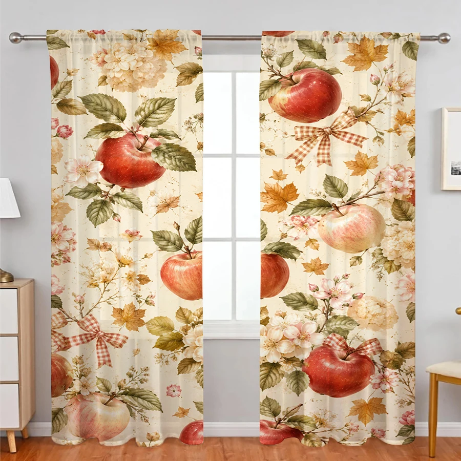 قطعتان من ستائر الخريف، بتصميم - مراجعة Curtain Rods وسعره