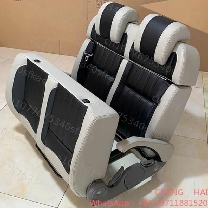 Customized Vito Land Cruiser Sprinter Van Models Leather PU Seat Folding Bed with Aero Functions Compatible