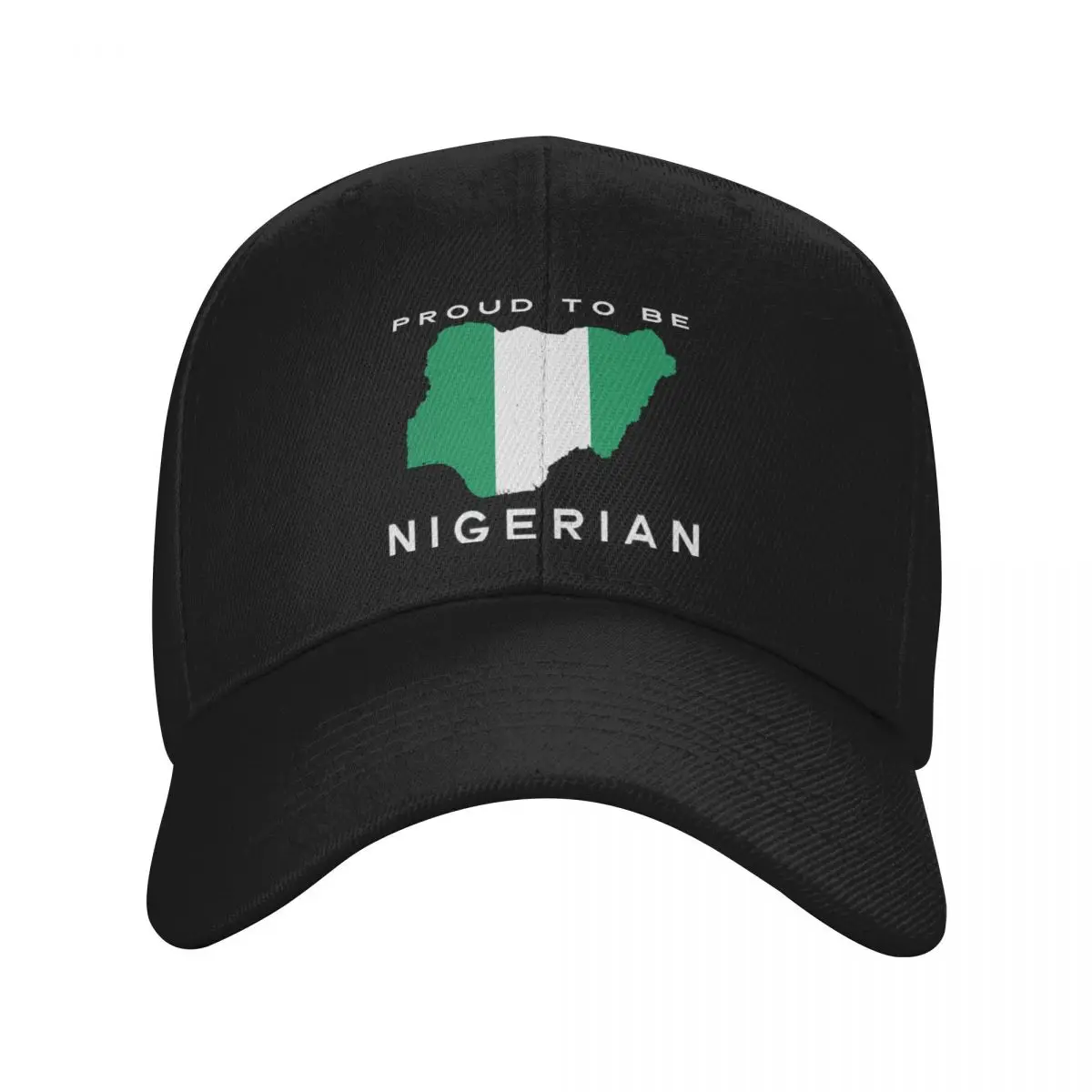 Proud To Be Nigerian Native Country Flag Gift Design Baseball Cap Christmas Hat party Hat Vintage Girl Men's