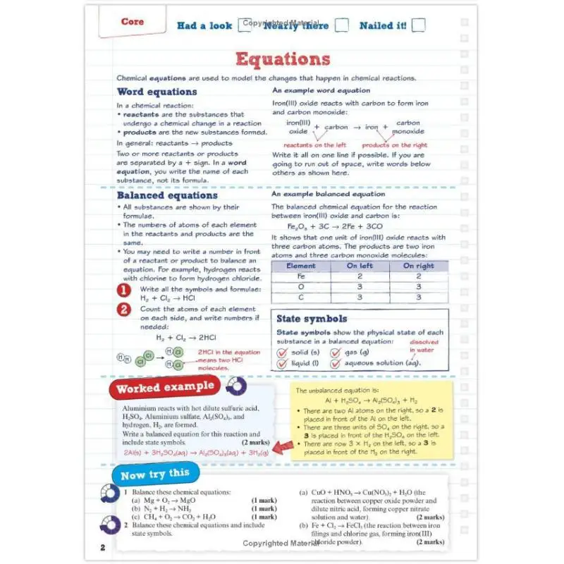 دليل مراجعة Pearson Edexcel GCSE للكيمياء أعلى مراجعة بما في ذلك مراجعة عبر الإنترنت والمسابقات لامتحان 2025 و2026