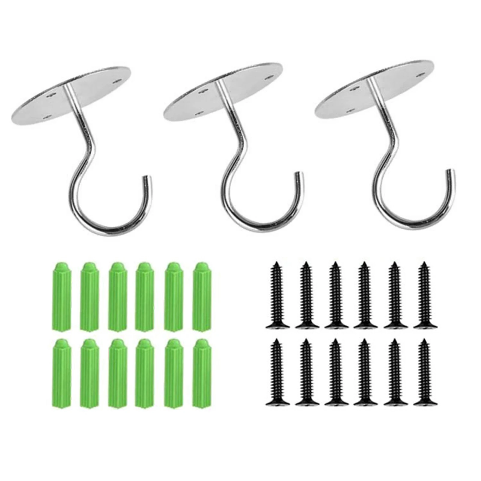 Wall Mounted Hangers Hooks Hanging Plants Ceiling Hooks for Bird Feeders Lanterns Planters