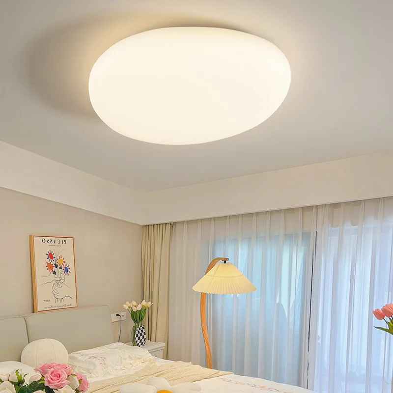 Nordic Minimalist Ceiling Lamp design milky white light For Bedroom kids Light Restaurant aesthetic room ceiling light fittings