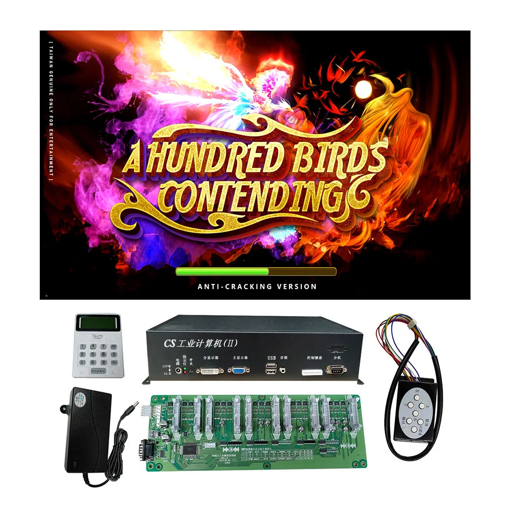 USA Popular A Hundred Birds Fish Hunter Shooting Game Machine Host Accessories