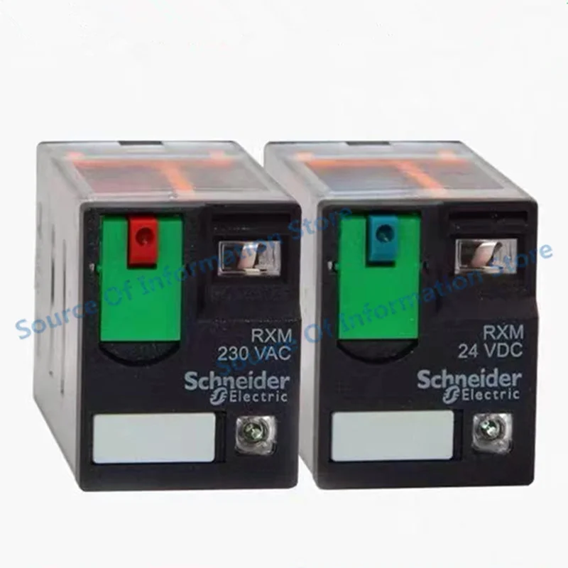 5Pcs Schneider Electric Intermediate Relay RXM2LB2BD RXM4AB2P7 12V 24V 230VAC 8Pin/14Pin