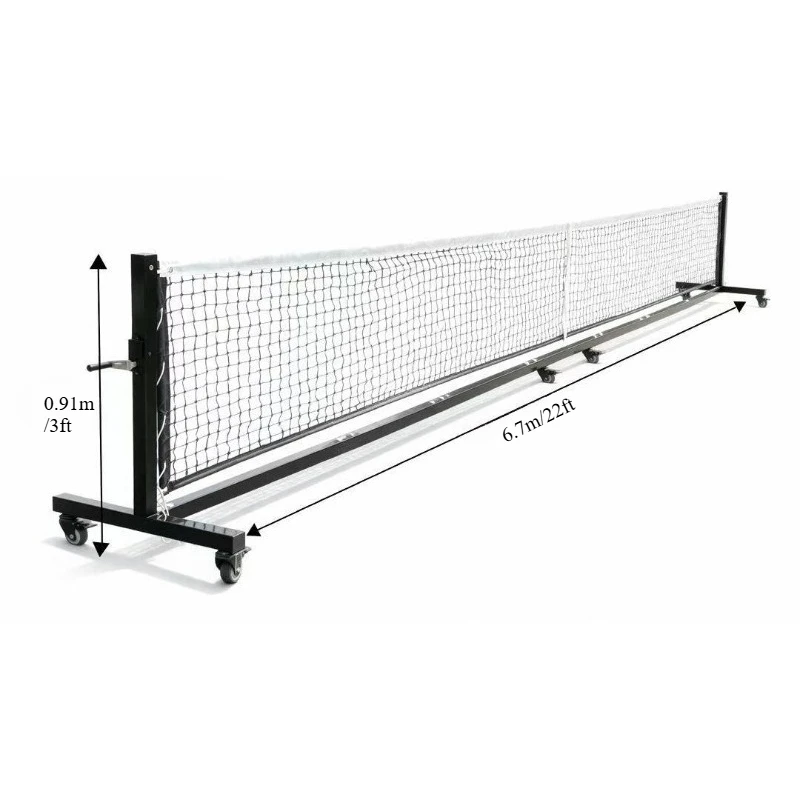 

Heavy Duty Outdoor Pickleball Net With Stand Tension System Windproof Stability Securepromote sales