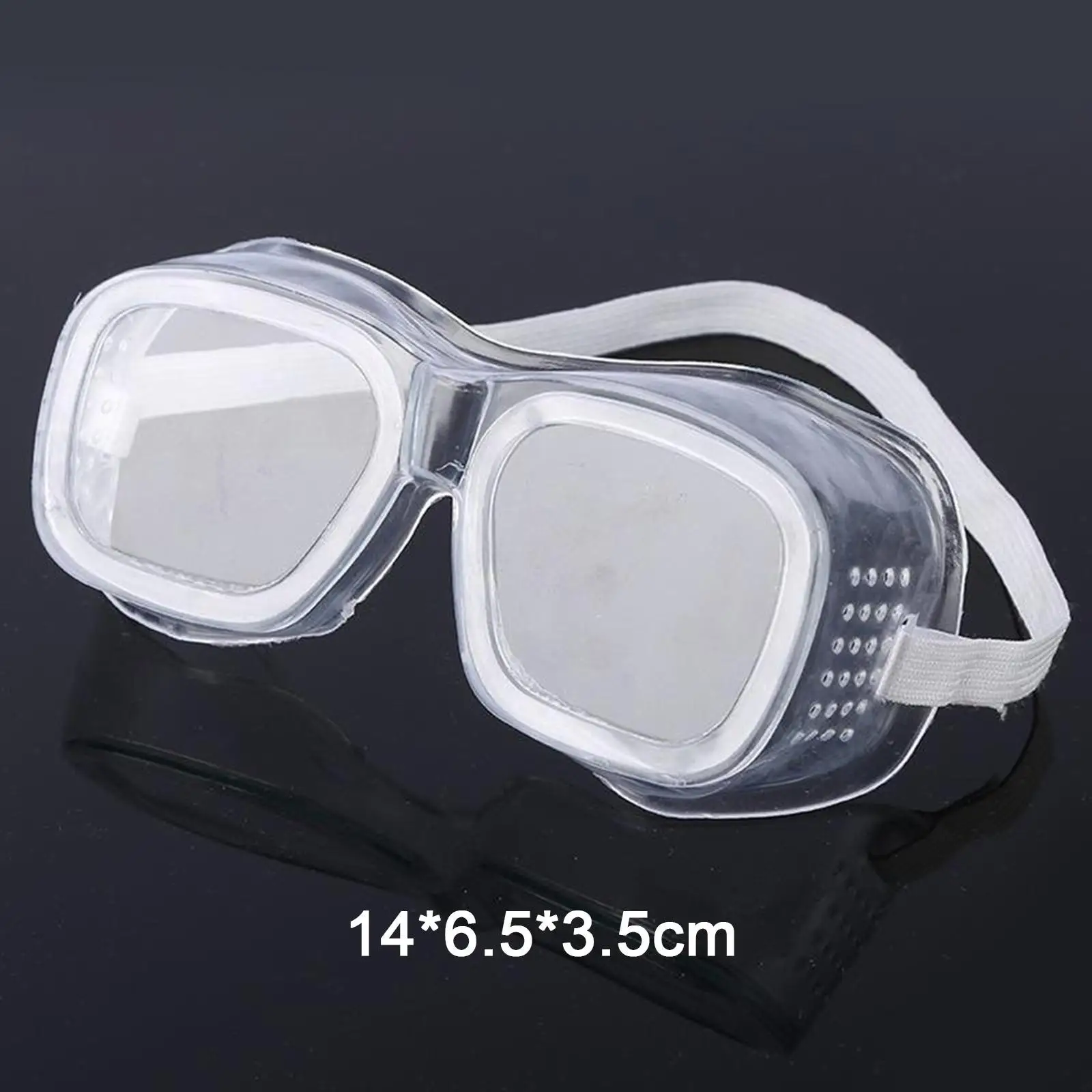 Clear Lightweight Dustproof Anti- Safety Glasses Goggles for
