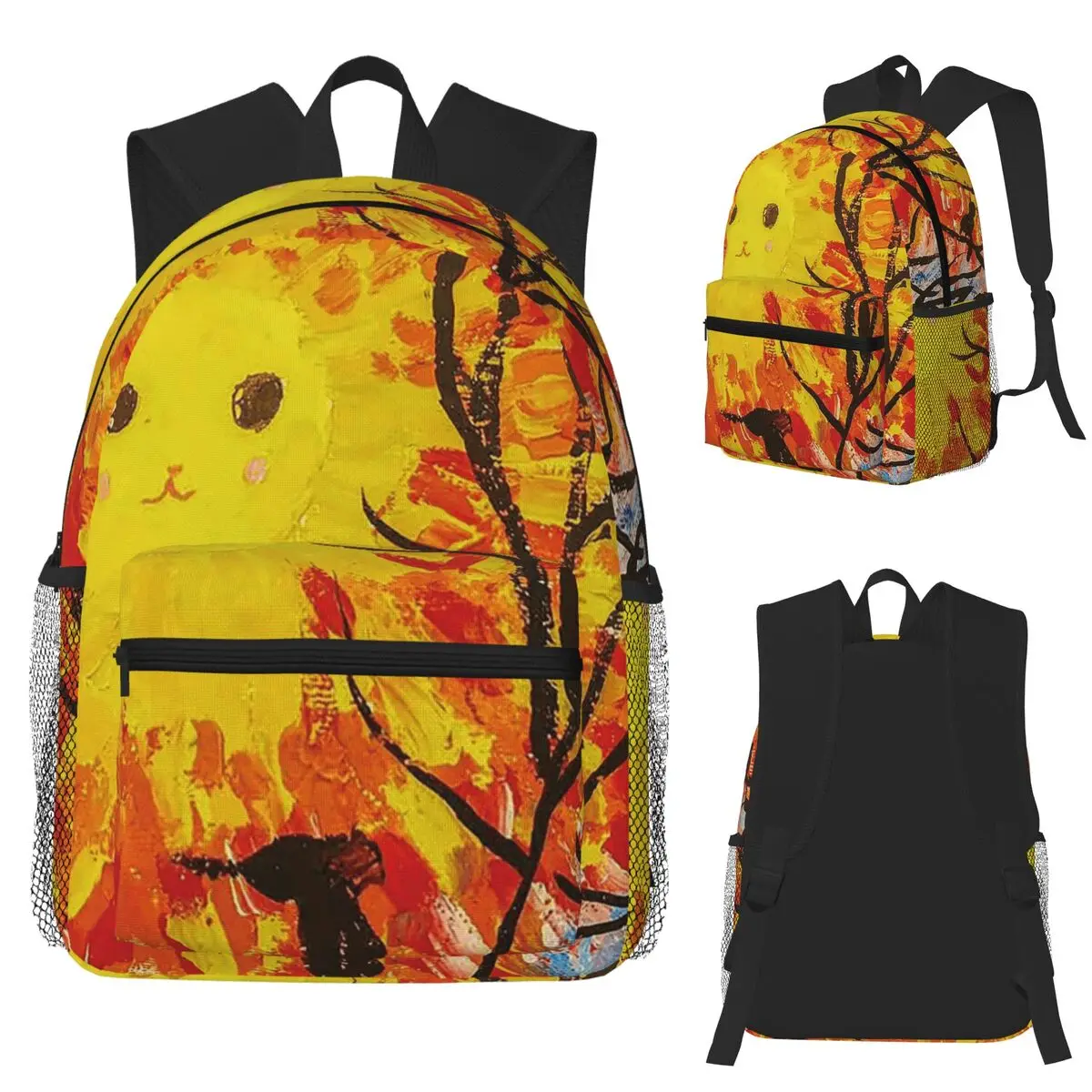 

Chasing The Summer Sun Student Backpack School Bag Hiking Travel Daypack for Boys Girls Fashion Bookbag Shoulder Bags