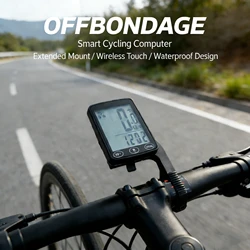 Wireless Bicycle Computer Touch Screen Bicycle Computer Mountain Bike Speedometer Cadence Sensor Gps For Bike Bike Accessories