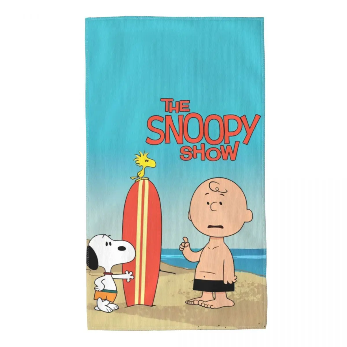 

Snoopy Cartoon Peanuts Comic Hand Towels for Highly Absorbent Microfiber Towels Multipurpose Use as Bathroom Spa Gym Hand Towel