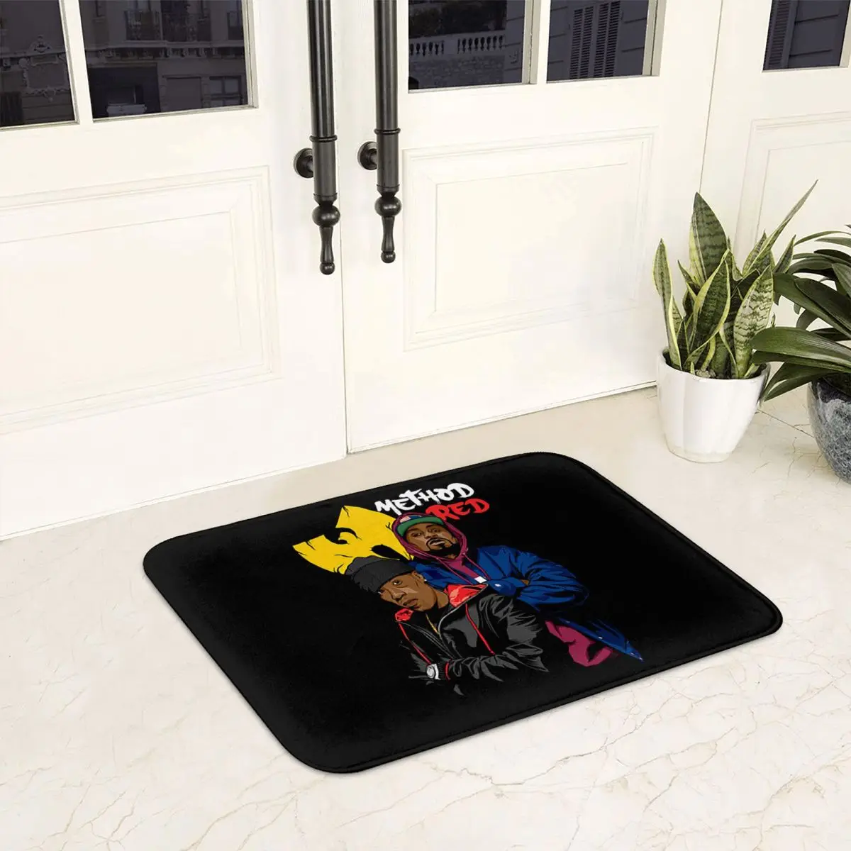 Method Man And Redman Rapper Wu T-TANG Clans Doormat Carpet Rug Kitchen Entrance Home Floor Mat for Living room Footpad Mats