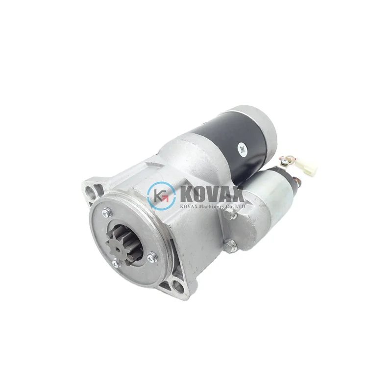 For 129136-77011 High Quality Starter Motor 12v 15t 2 Hole Excavator Engine Parts Komatsu Pc35 Pc40 Yanmar 4tn78 4tn82