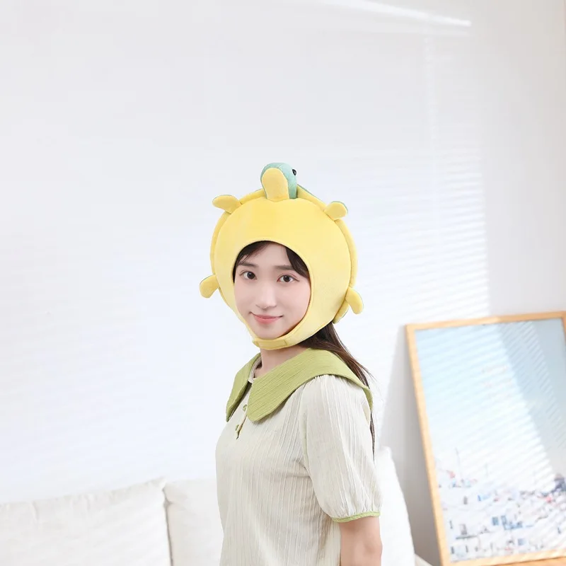 Cute Cartoon Turtle Headwear Hat Performance Photo Prop Girl's Heart Party Decoration Hat Funny Sea Turtle Costume Accessory 1