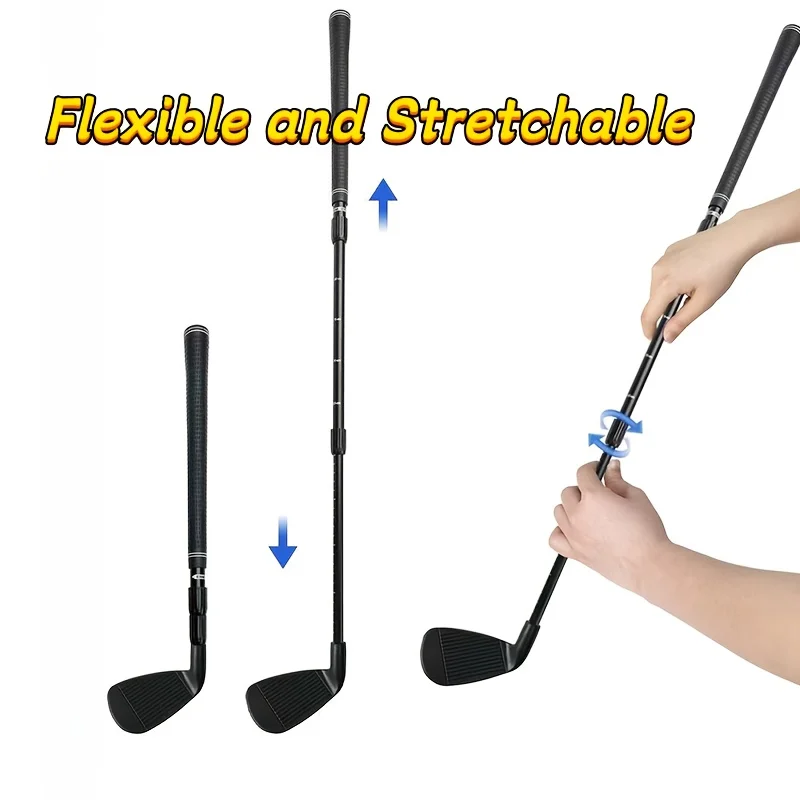Universell für Männer und Frauen, Verstellbare Golf-Schläger und Golf-Putting-Schläger. Geeignet für erwachsene Rechtshänder-Golfer – Detail 5