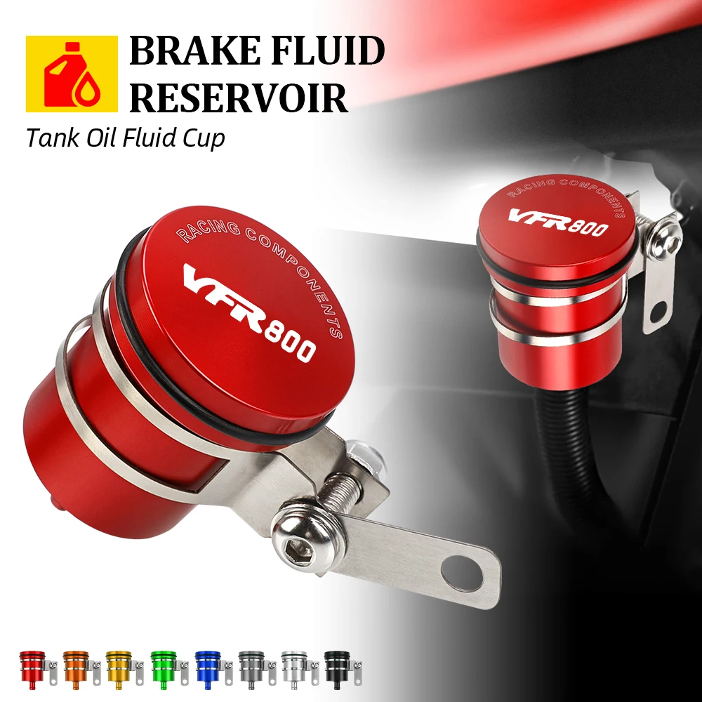 

For Honda VFR800 VFR 800 F X 2002 2003 2004-2023 Motorcycle Brake Clutch Tank Cylinder Fluid Oil Reservoir Cup Oil Fluid Cup