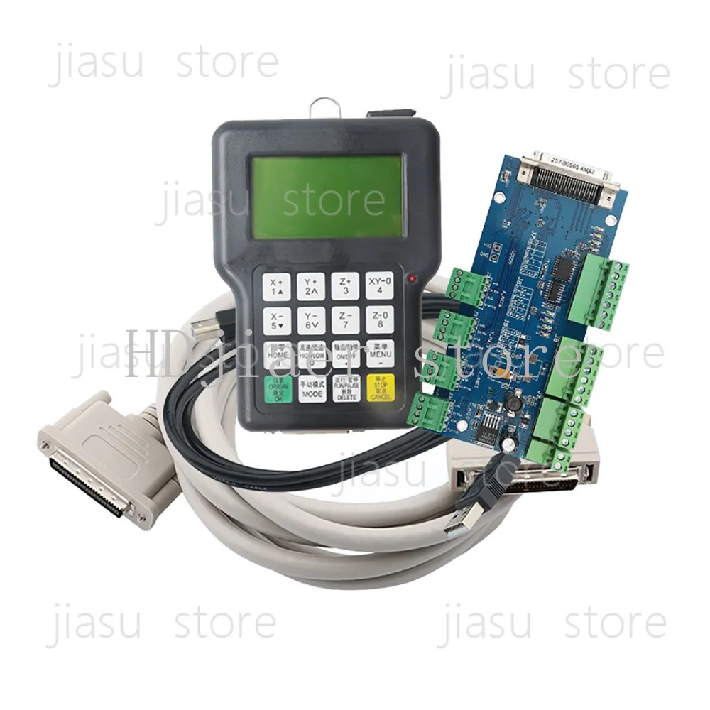 

RZNC 0501 DSP Controller 3 Axis System – For CNC Router, Compatible with HKNC 0501 HDDC Handle Remote, English Version Manual