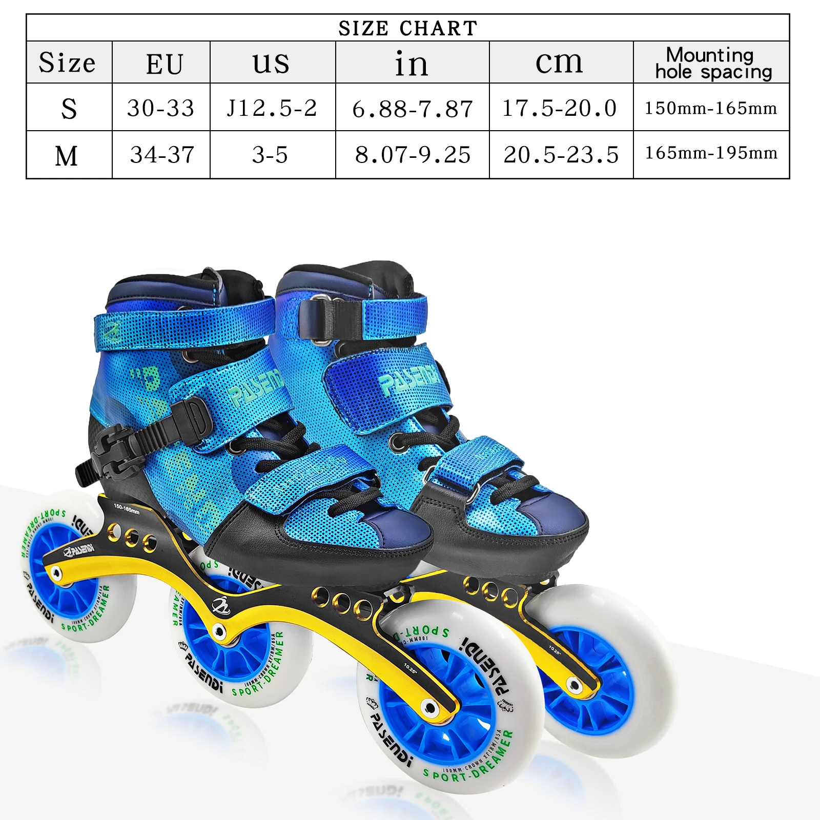 Alkalmazkodó m sebesség skates számára gyerekeknek, sebesség inline skates lányok valamint számára fiúknak, kültéri & beltéri inline skates számára gyerekek ; professio