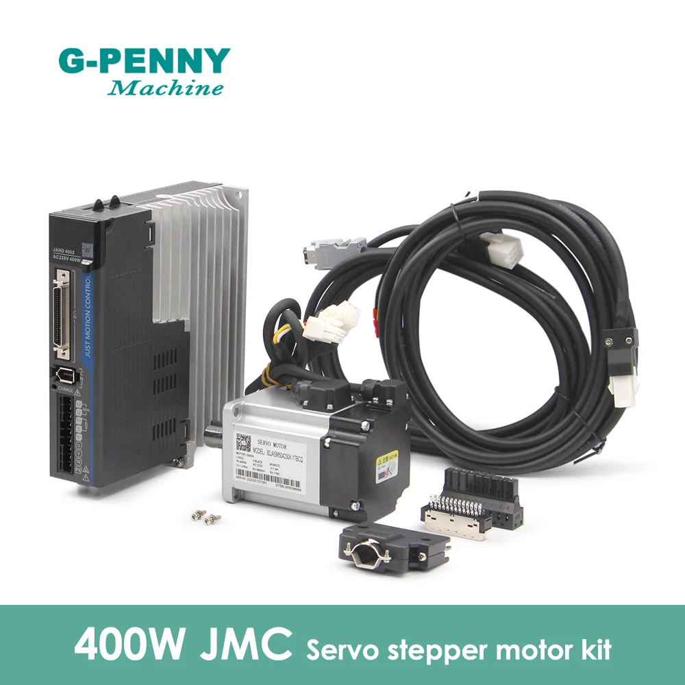 G-PENNY & JMC 60gst 17 Bit Absoluto 400w 220V 3000r/min 1.27N.m JAND4002-20B 60JASM 504230 K Con kits de servomotor de CA magnético