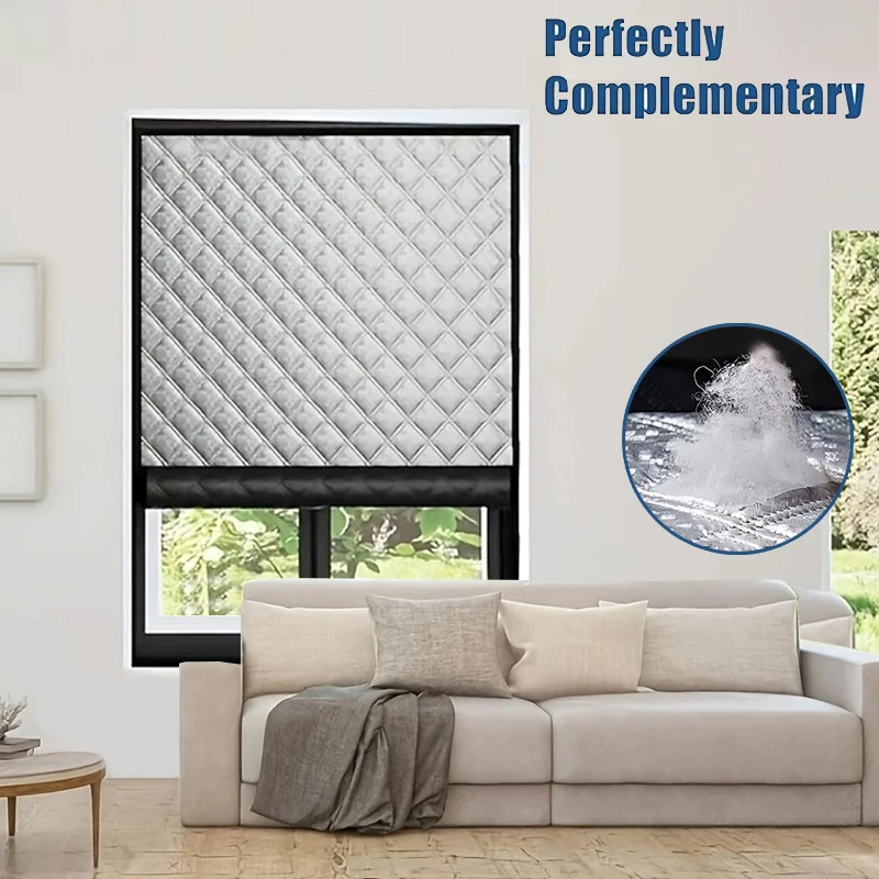 Winter warm curtains, insulated windproof sealed windows, cold proof and insulated, screen windows，Shading, sound insulation