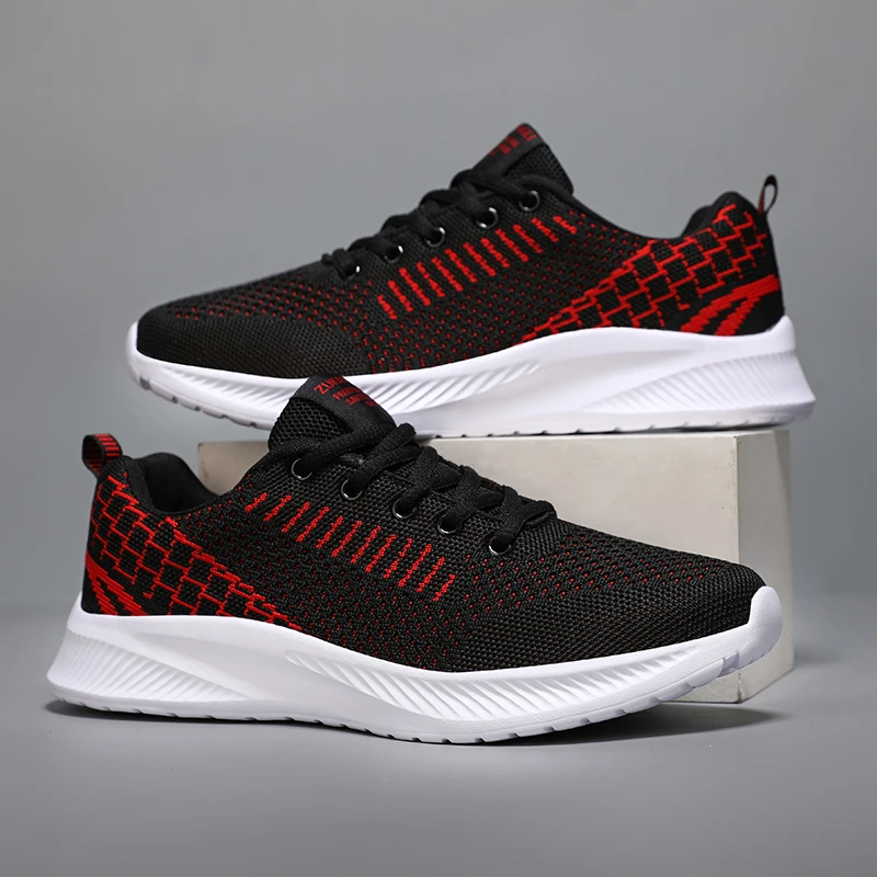 

Men Sports Shoes Fashion Mesh Breathable Casual Summer Walking Shoes Soft Comfort Daily Wear Trendy Sneakers for Man
