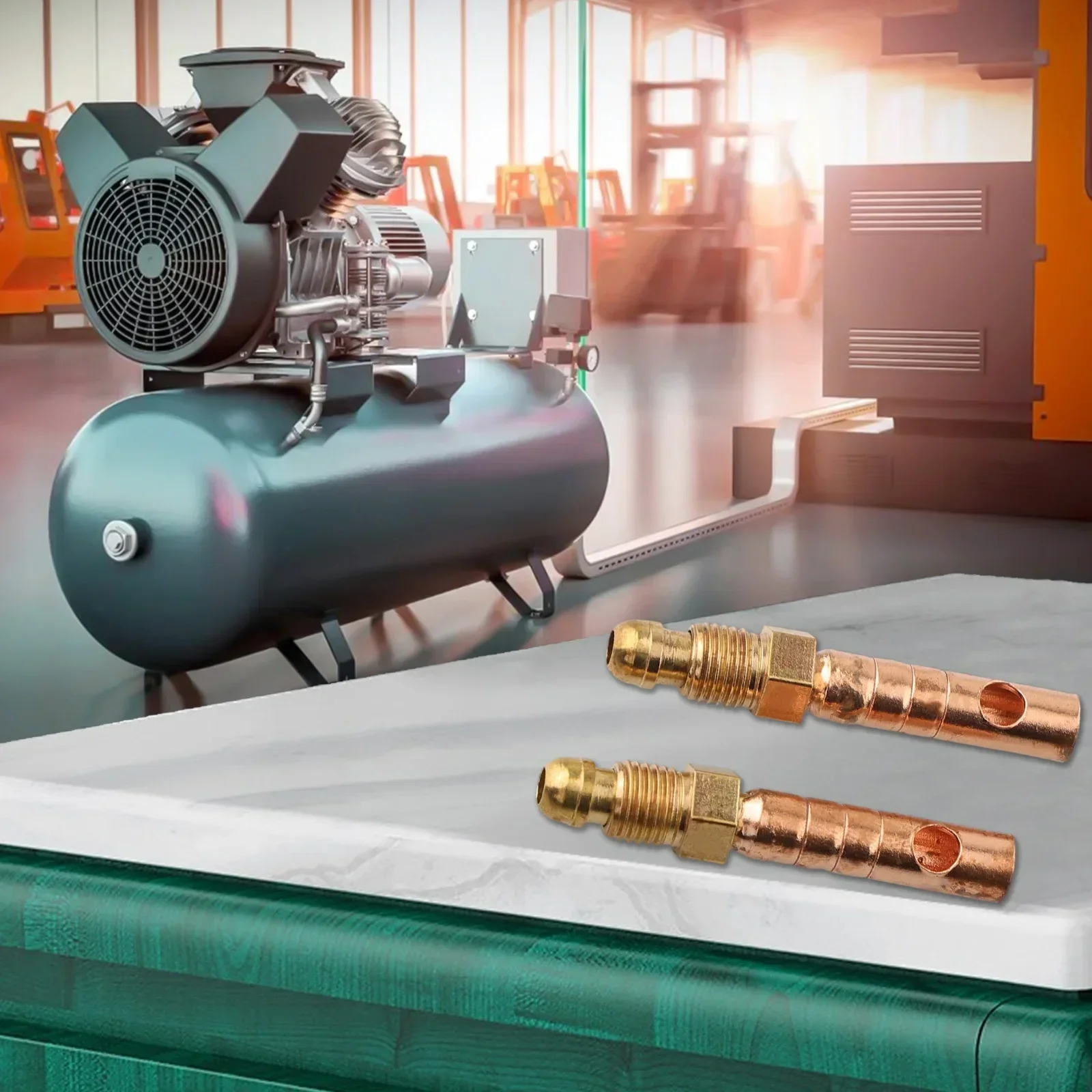 2pcs 3/8-24UNF TIG Welding Torch WP-9 WP-17 WP-24 Electric Integrated Cable Connector Welding Torch Accessories