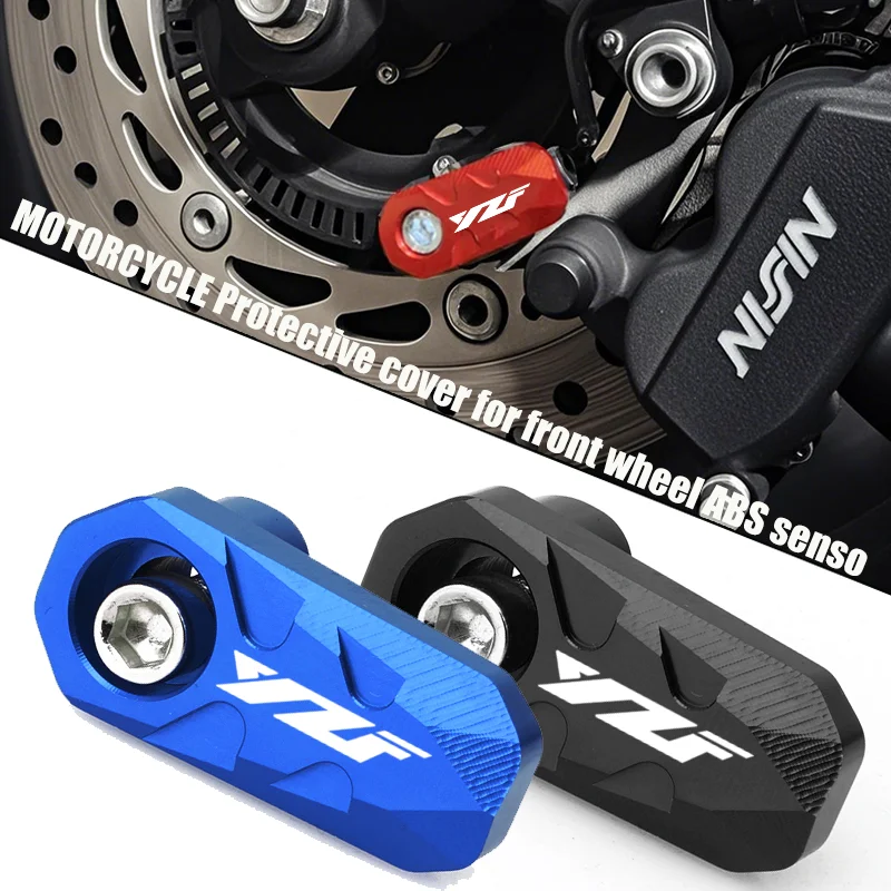 For YAMAHA R3 R6 R7 R9 R125 YZFR3 YZFR6 YZFR7 YZF125 Motorcycle Accessories Front Rear Wheel ABS Sensor Protection Guard Cover