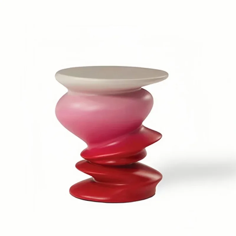 

Side Special-shaped coffee table Living room glass round coffee Bedroom bedside