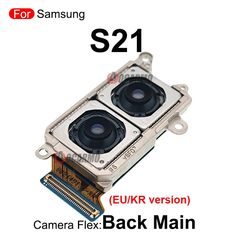 Rear Main And Wide Cameras For Samsung Galaxy S21 G991U G991N G991B G9910 Front Faceing Camera Repair Parts