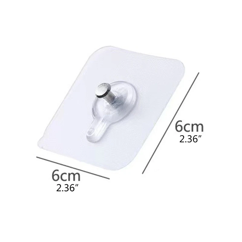 Hanging Bracket Unmarked Screw Stickers Photo Frame Wall Hooks for Home Bathroom Kitchen Bedroom Wall Window Use - Image 6