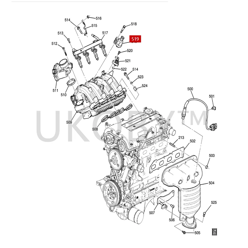 55593172 Suitable for Encore 3.6 Bu ic k Regal 09/3.0 Ca pt iv a 3.2 Ca rb on canister valve