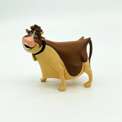 5-6cm cartoon animal panther cows lion figure doll kids PVC collection tiger king model toy