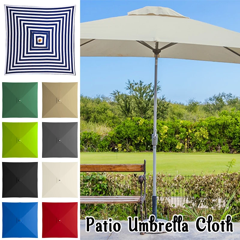 

Heavy Duty 2x2M Rectangular Cantilever Patio Umbrella Canopy Replacement - Durable Outdoor Parasol Top Cover for Offset Umbrella