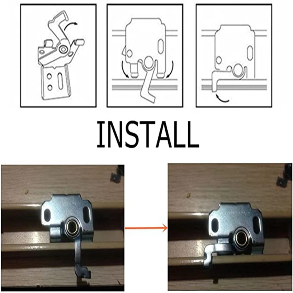 Curtain Track Accessories Fixed Accessories Bracket For Blinds Home Improvement Accessories Ceiling Wall Installation