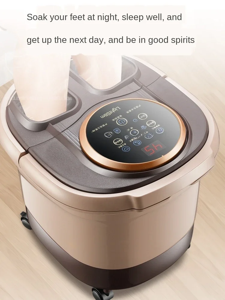 

Furniture Household Electric Massage Heating Foot Bath Barrel with Automatic Foot Tub Foot Bath Massager