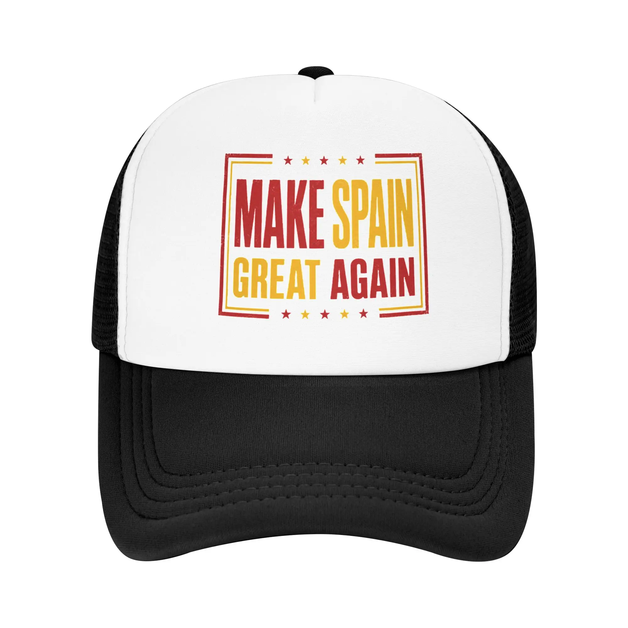 Make Spain Great Again Spanish Pride Travel Mesh Baseball Caps For Mens  Adult Male Beach Sunscreen Hat Snapback Cap