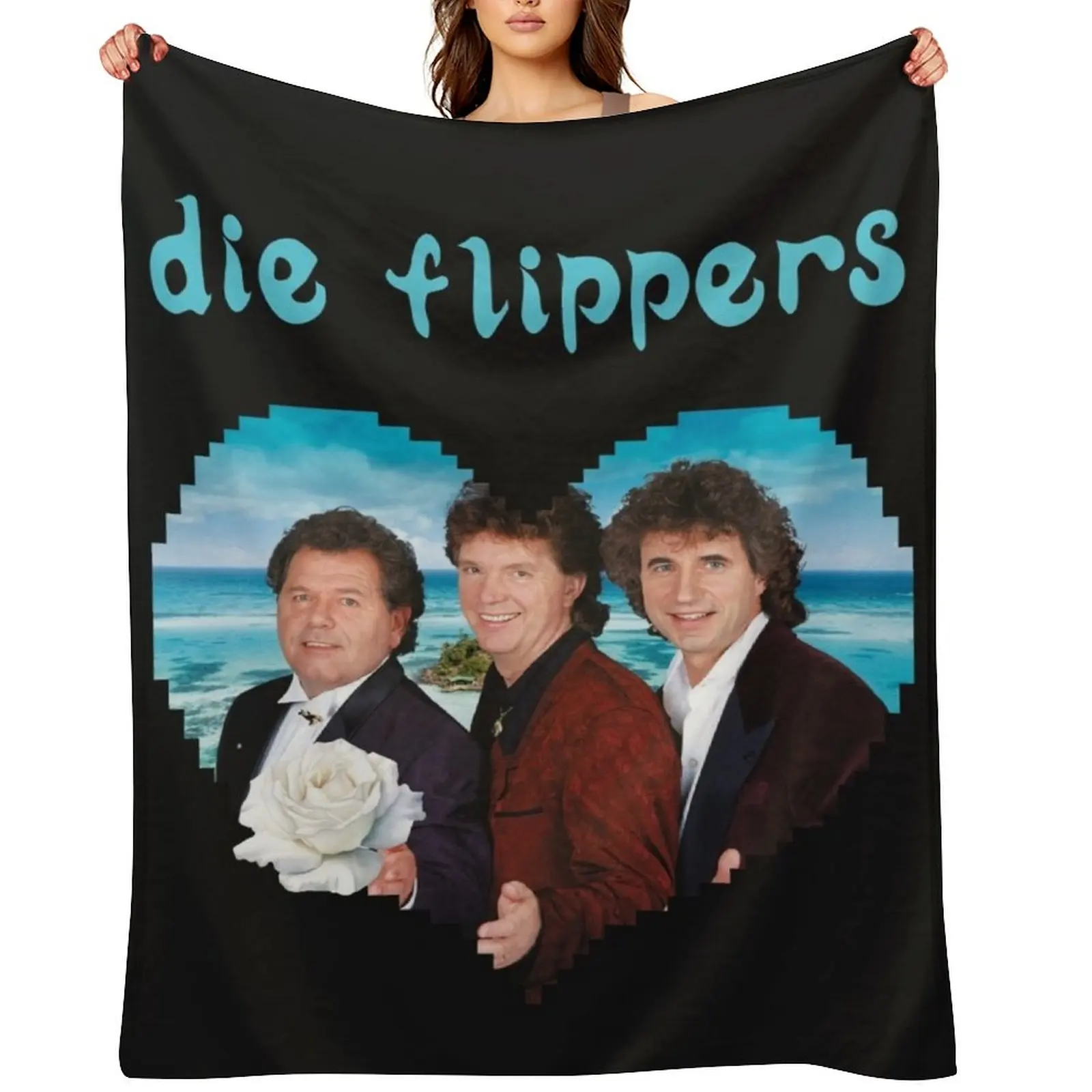 

Плед Die Flippers «Спасибо» – 40 лет Die Flippers, большой, для дивана, тонкий, декоративный, для кроватей, на Хэллоуин