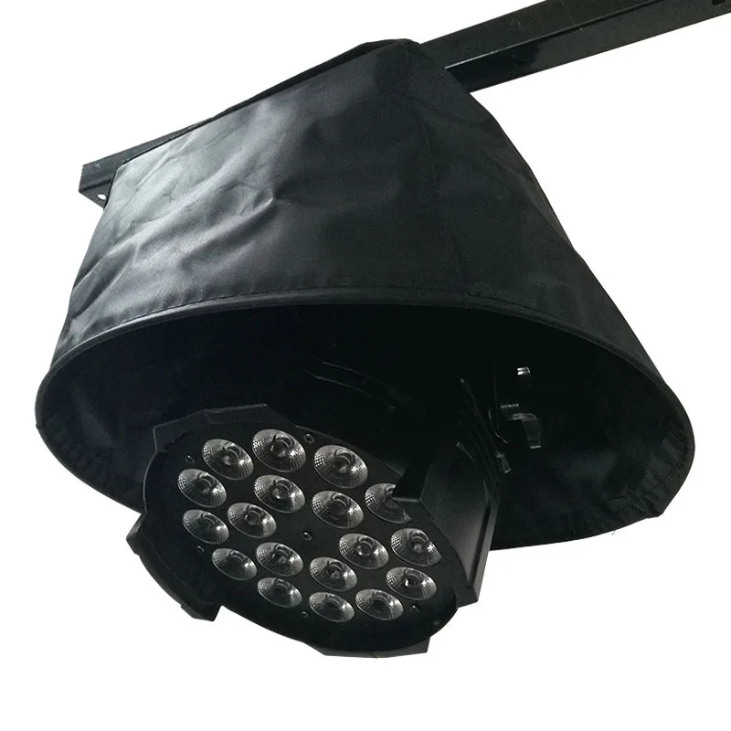 SHEHDS Rain Cover Black Transparent Coat Protects Led Moving Head Par Light in Nylon Cloth Stage Light Waterproof Outdoor Show