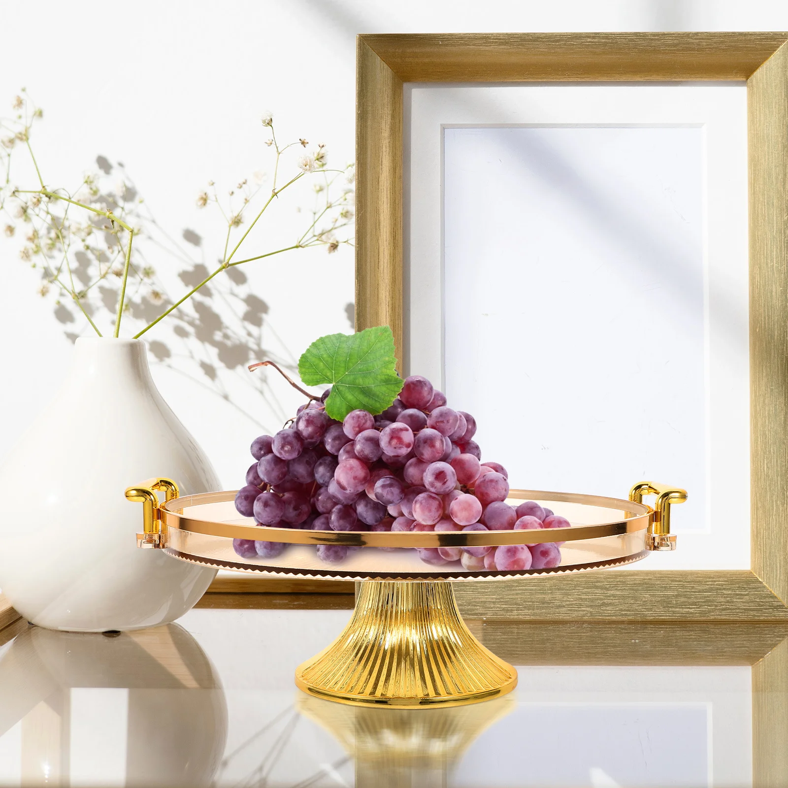 

1 комплект, подставка для торта, высокая основа, поднос для десерта, тарелка для хранения закусок для фруктовых кексов, многофункциональная декоративная витрина