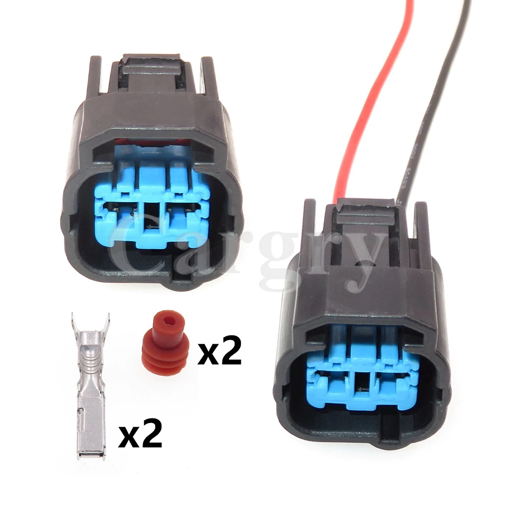 1 Set 2P AC Assembly Car Waterproof Socket 6189-0552 Automobile Crankshaft Position Sensor Electric Cable Connector