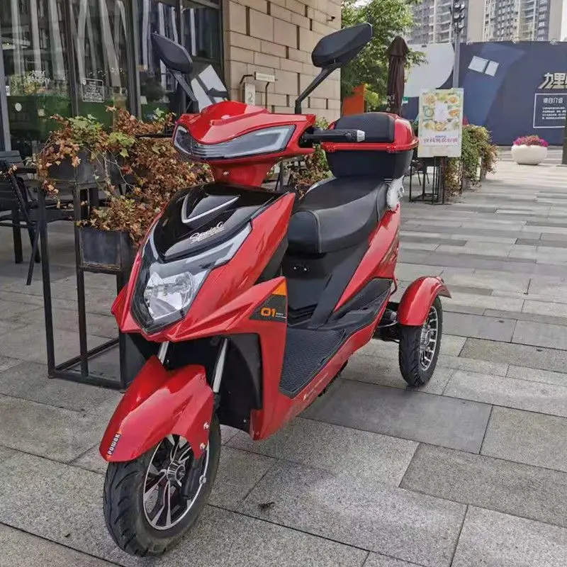 

ZS03 750W Electric 3-Wheel Adult Tricycle 30-50 km/h 50-70 km Range 60v Open Body EEC Certified 2 Passenger Front Disc Brakes