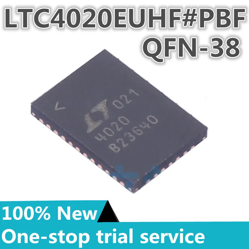 1-10pcs %New original stock LTC4020EUHF#PBF LTC4020 Silk screen 4020 QFN-38 Digital telemetry battery charge controller chip